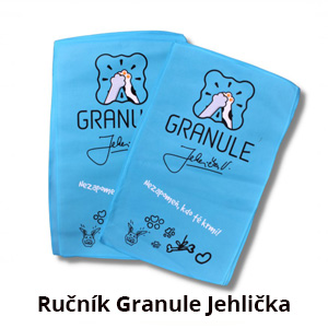 Ručník na tlapky Granule Jehlička